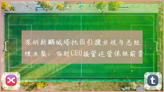 深圳新鹏城塔托因引援分歧与总经理决裂，临时CEO接管运营保级前景如何？